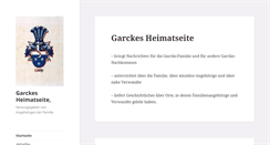 Desktop Screenshot of garcke.de